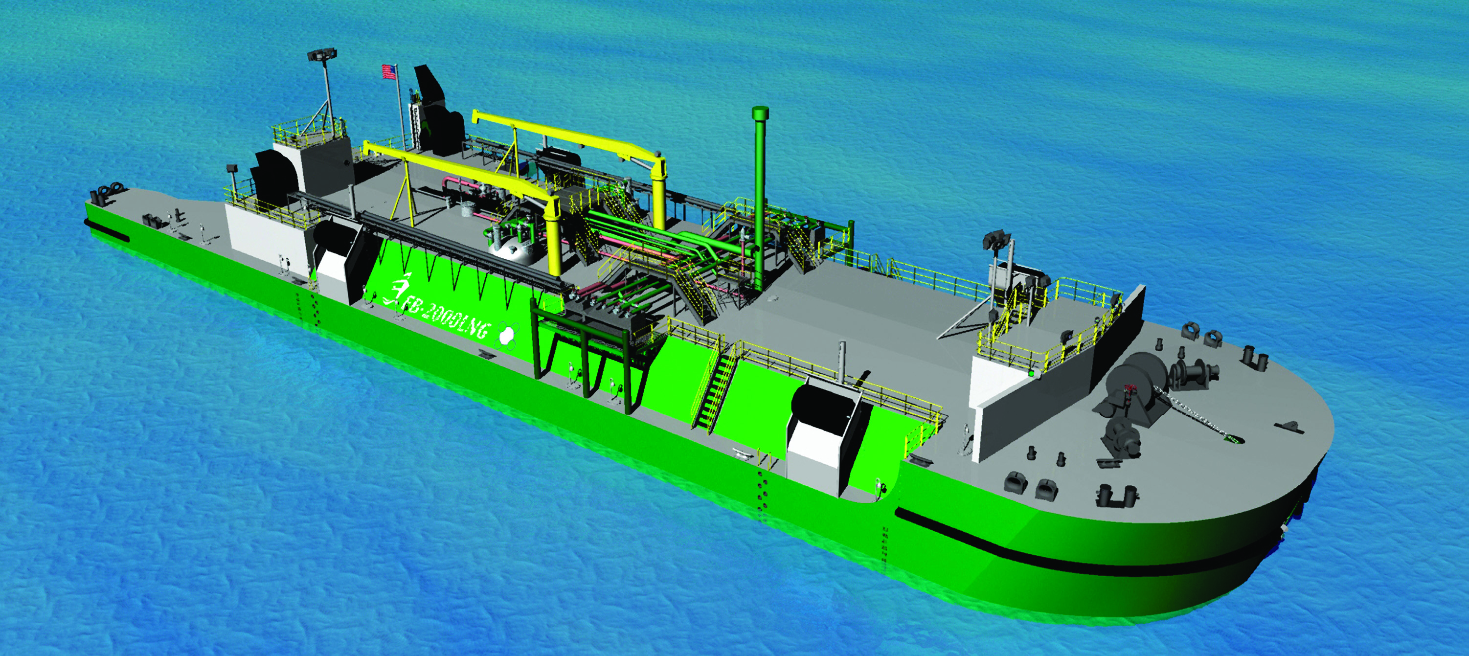 ABS Grants AIP for LNG Bunker Barge